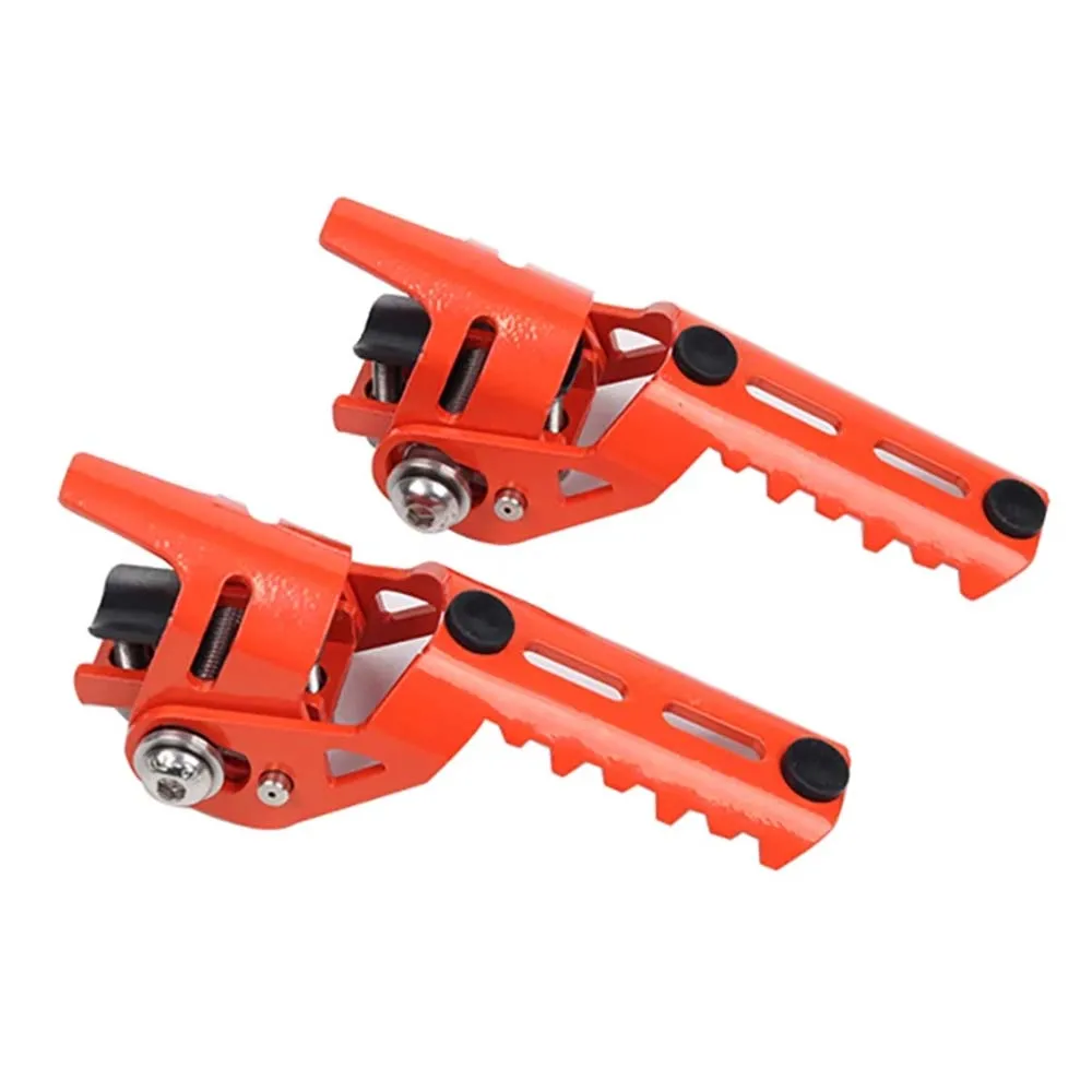 Motorcycle Highway Front Foot Pegs Folding Footrests Clamps for BMW R1250GS R 1250 GS LC 2013 - 2024 2023 R1200GS R 1200 GS Adv image 4
