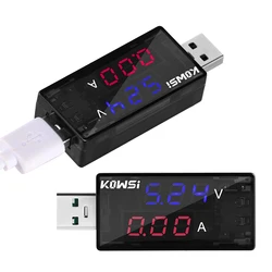USB Current Voltage Capacity Tester Volt Current Voltage Detect Charger Capacity Tester Meter Mobile Power Detector Battery Test