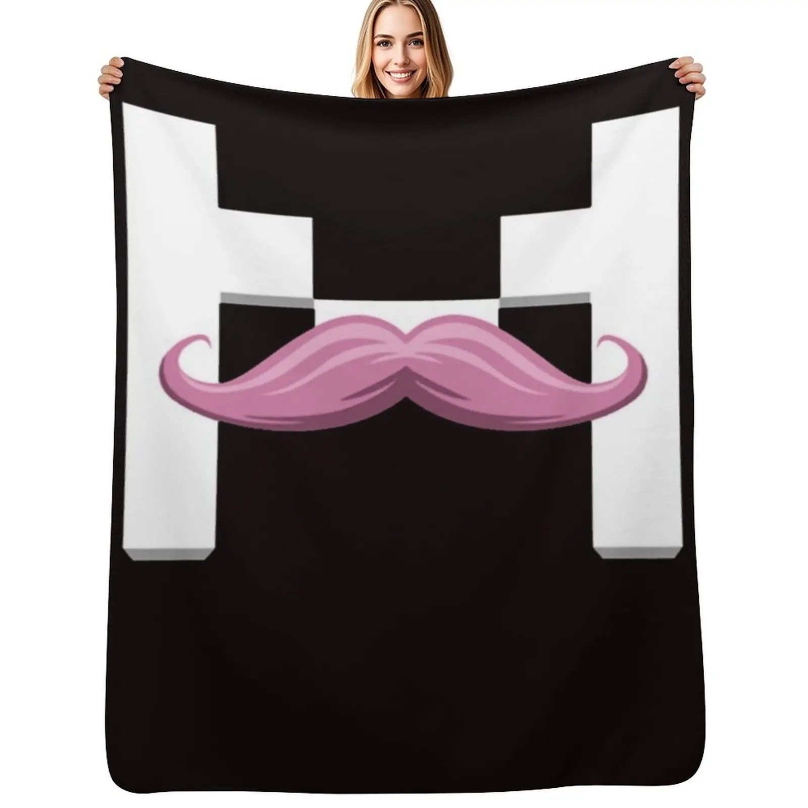 

Markiplier logo Throw Blanket Luxury St Decorative Throw Cute christmas decoration Blankets