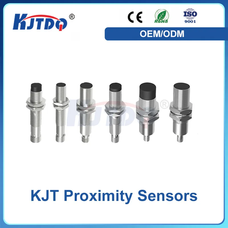 M18 IP67 Non-Flushed Sn 8mm Current Output Voltage Output PNP Analog Inductive Sensor 36VDC