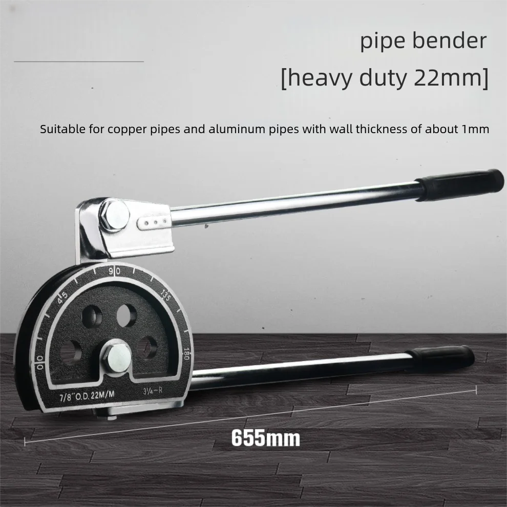 

Hardware Tools Pipe Bender Air Conditioning Copper Tube Aluminum Tube Manual Pipe Bender Pipe Bender 6-8-10mm Pipe Bender