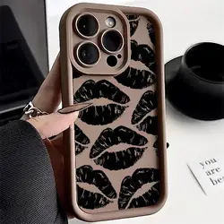 Lip Printed Phone Case For OPPO Realme 13 12 Pro Plus C67 C65 C63 C53 C51 C55 C35 C21Y C25Y C30 C31 C33 C12 C15 C21 C25 C25S 8