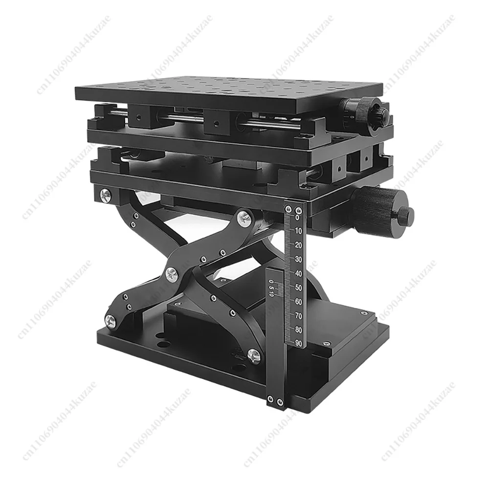 XYZ Axis Manual Lifting Stage 210×150MM, High Precision Adjustment Platform for Laboratory Optical Experiment