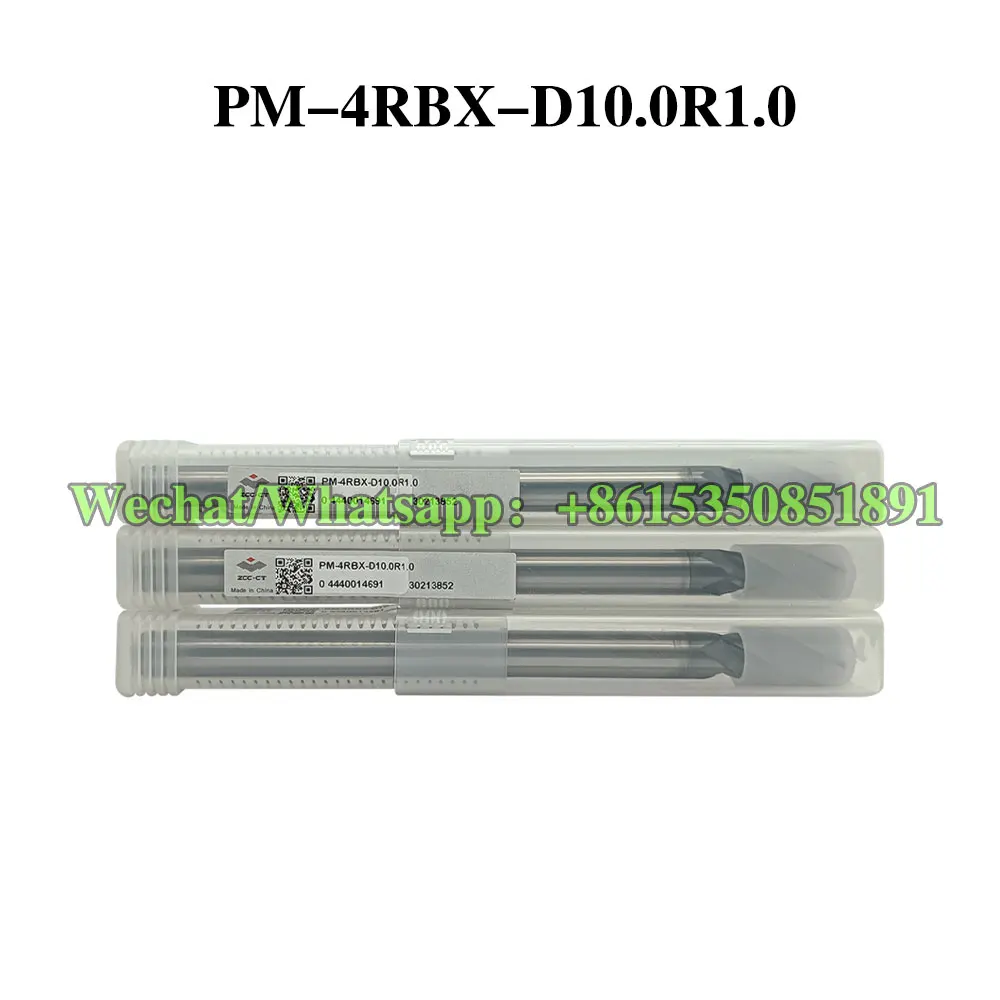

ZCC CT PM PM-4RBX-D6.0R0.5 PM-4RBX-D6.0R1.0 PM-4RBX-D10.0R1.0 PM-4RBX-D12.0R1.0 KMG4032 solid carbide end mills