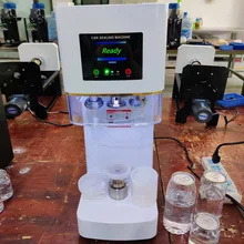 CE high quality polyester can sealing machine automatic pop-up can sealing machine