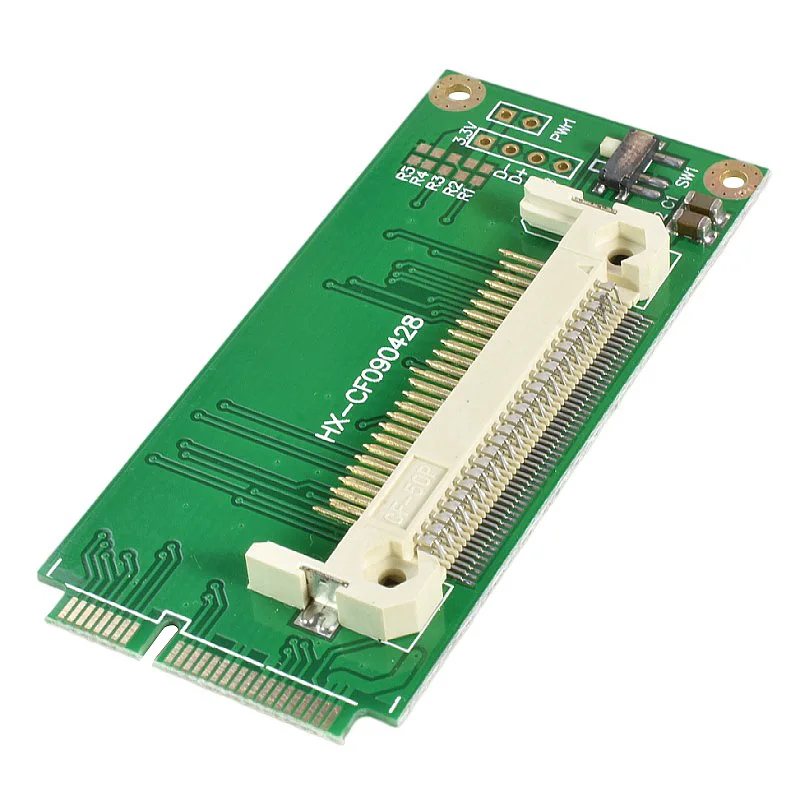 CF Cards CompactFlash Card to Mini PCI-E Express Adapter Targets for EeePC 901 900 SPPCIE2 Mini PCIe