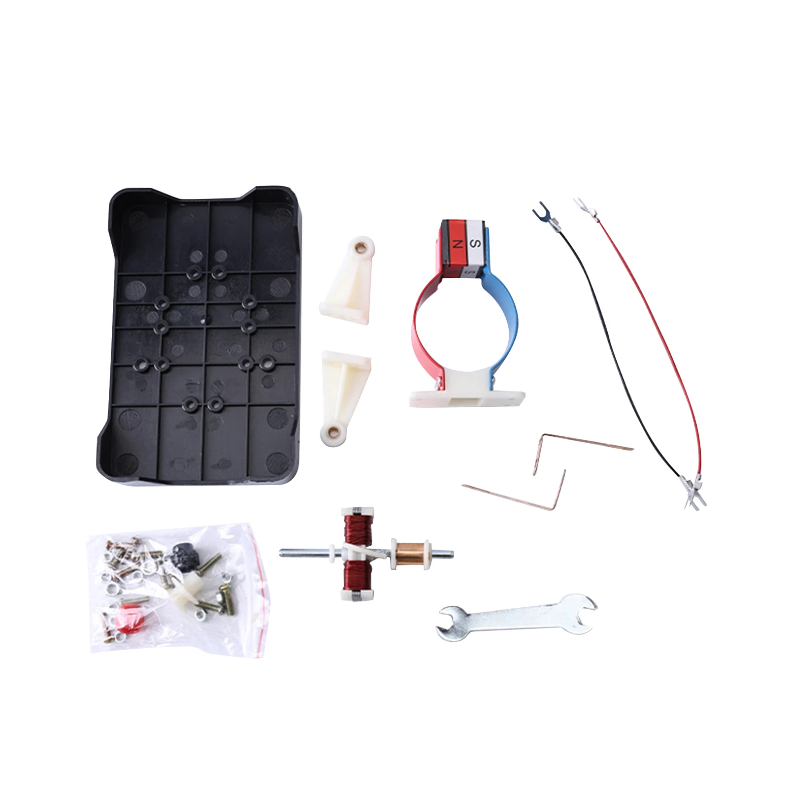 Kit de Motor eléctrico desmontable para niños y niñas, instrumento de enseñanza de ayuda, laboratorio escolar, física, modelo de Motor Dc, proyecto