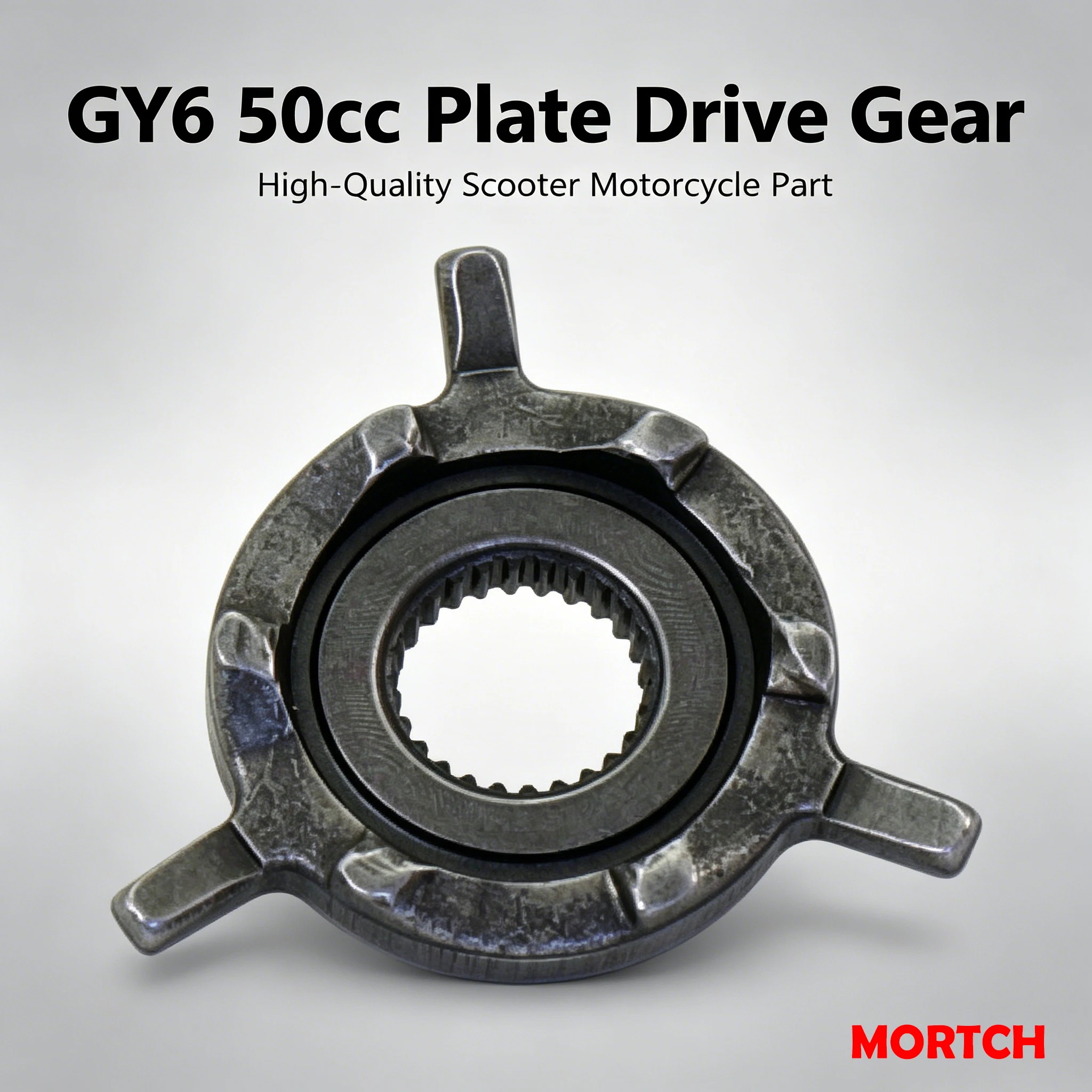 GY6 50cc 139QMB Engine Plate Drive Gear 50-4033F For Chinese Gas Scooter Moped Accessories