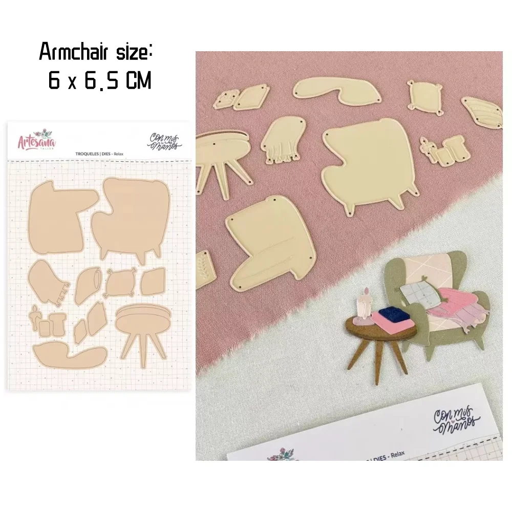 New 2023 Large Tabel Tag Metal Cutting Dies for Scrapbooking and Card Making Paper Craft Album Decorative Embossing Cut Die