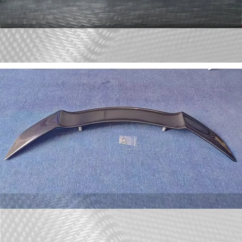 for BMW Z4 E89 2009+ Wet Carbon Fiber Rear Spoiler Trunk Wing GT Style Forged Carbon Fiber Car Spoilers Single Deck