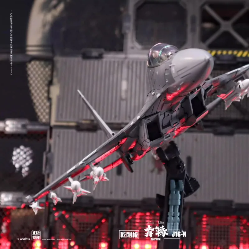 TouchToys J16-N Qian Kun แห้งแข็งเครื่องบินรบรุ่น Transformation ของเล่น J16N หุ่นยนต์ Nacrmmi ตัวเลขการกระทําหุ่นยนต์ของเล่น
