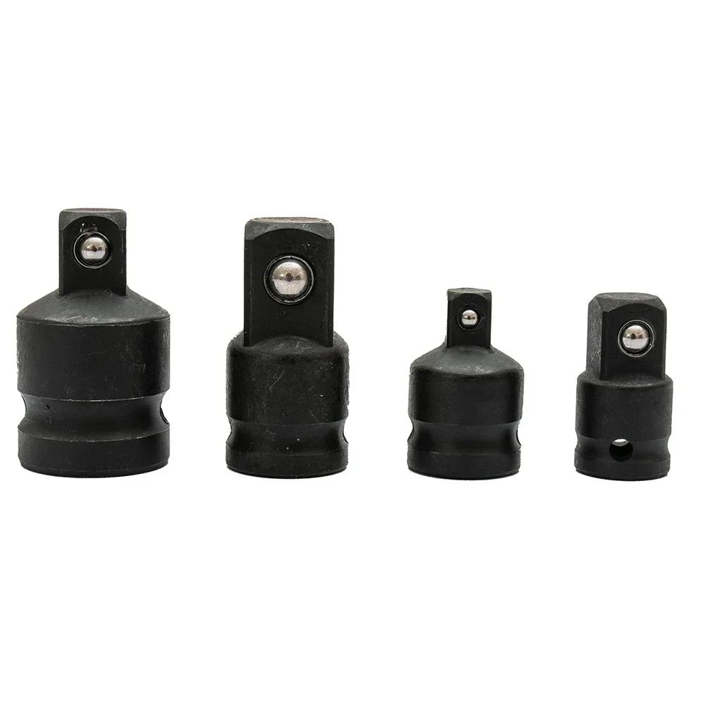 4pcs Socket Convertor Adaptor Reducer Set 1/2 To 3/8 3/8 To 1/4 3/4 To 1/2 Drive Socket Adaptor Repair Tools