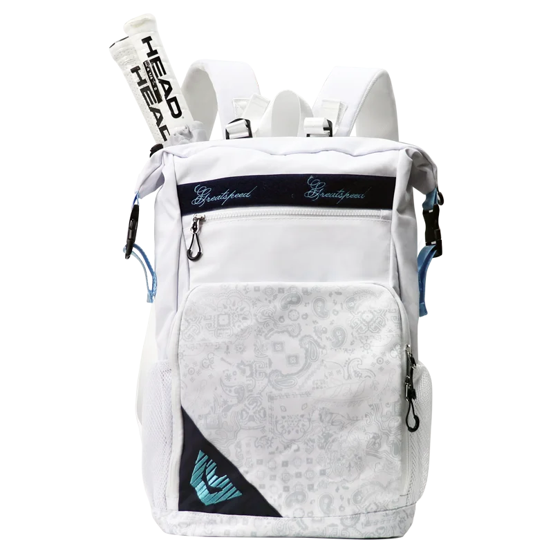 Great Speed High Quality Badminton Racket Sports Backpack Tennis Racket Shoulder Bag with Independent Shoe Layer AuxiliaryPocket