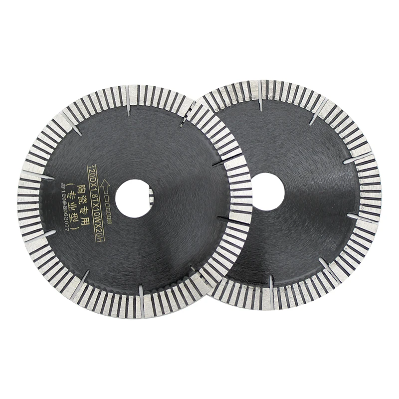 10 Chiếc 120MM T Rãnh Kim Cương Lưỡi Cưa Sắc Nhọn Tôn Đĩa Cắt Cho WanDeLi Máy Cắt Gạch Khẩu Độ 20MM