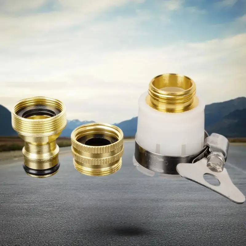 15-23 ミリメートルユニバーサルホースタップアダプタ蛇口タップコネクタ庭の水ホースパイプ継手蛇口アダプタ散水ガーデンツール