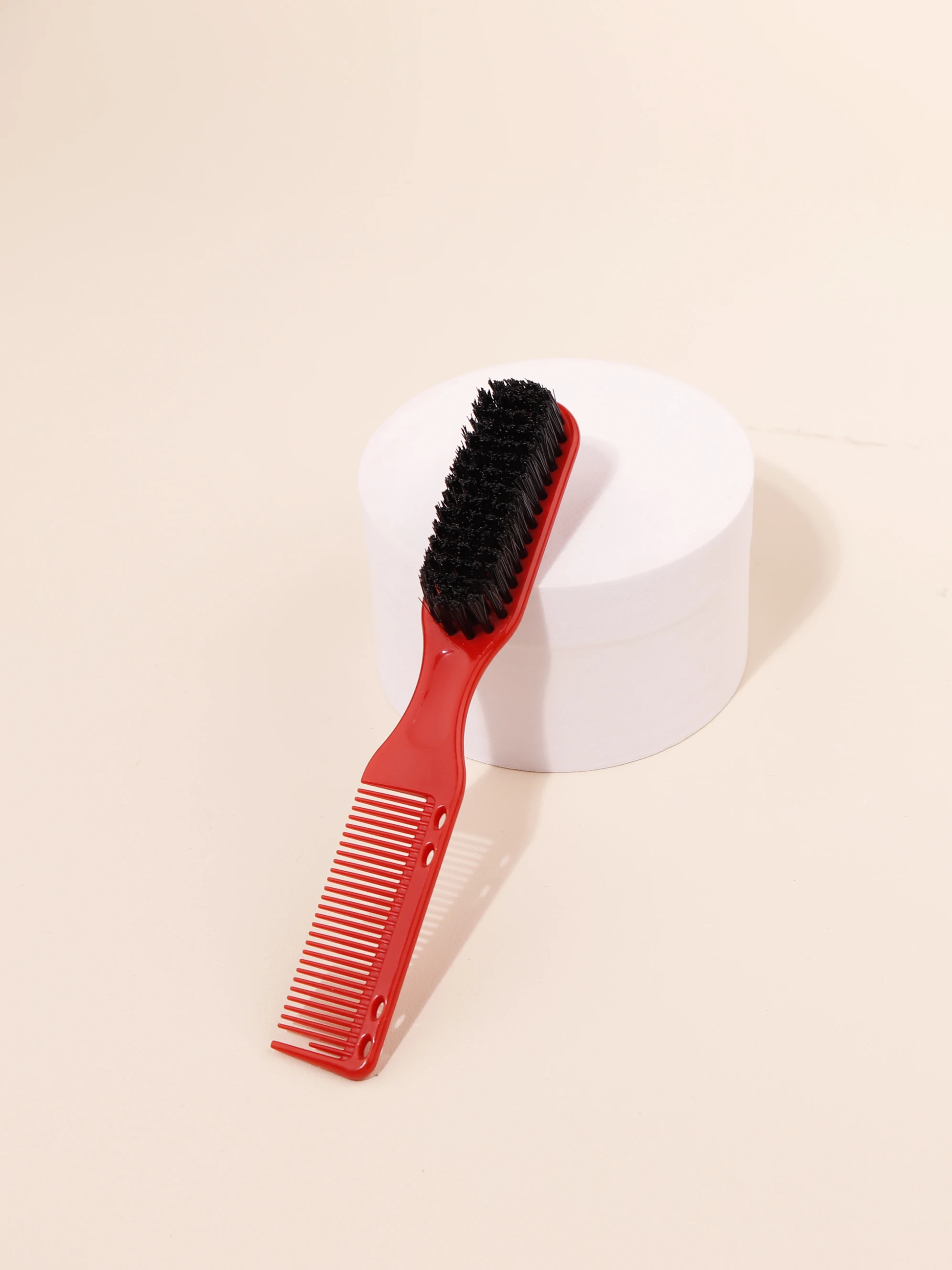 Doppelköpfiger Haarkamm und Bürste, Bart-Styling-Bürste, professionelle Reinigungsbürste, Haaraccessoires für Haarstyling. – Detail 8