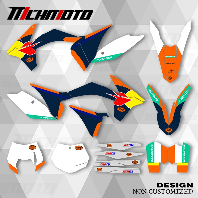 

MCHMFG для KTM EXC 2012 2013 SXF 2011 2012, новый стиль, графические наклейки, наборы наклеек