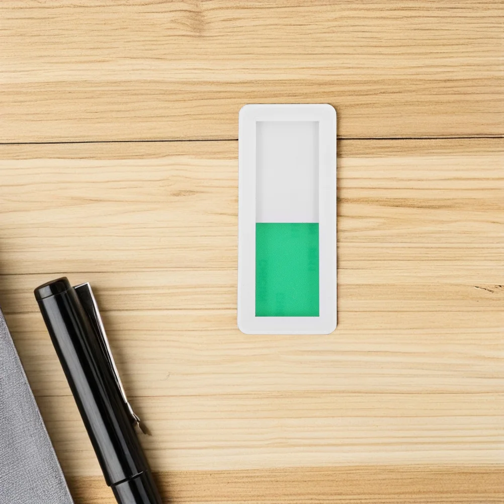 

3Pcs Sliding Privacy Door Sign Acrylic Self Adhesive Bathroom Office Hotel Room Vacant Occupied Status Indicator