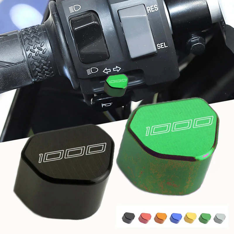 CNC Aluminium Motorrad Schalter Taste Blinker Schalter Tastenkappe Für KAWASAKI Z1000 z1000 Z1000