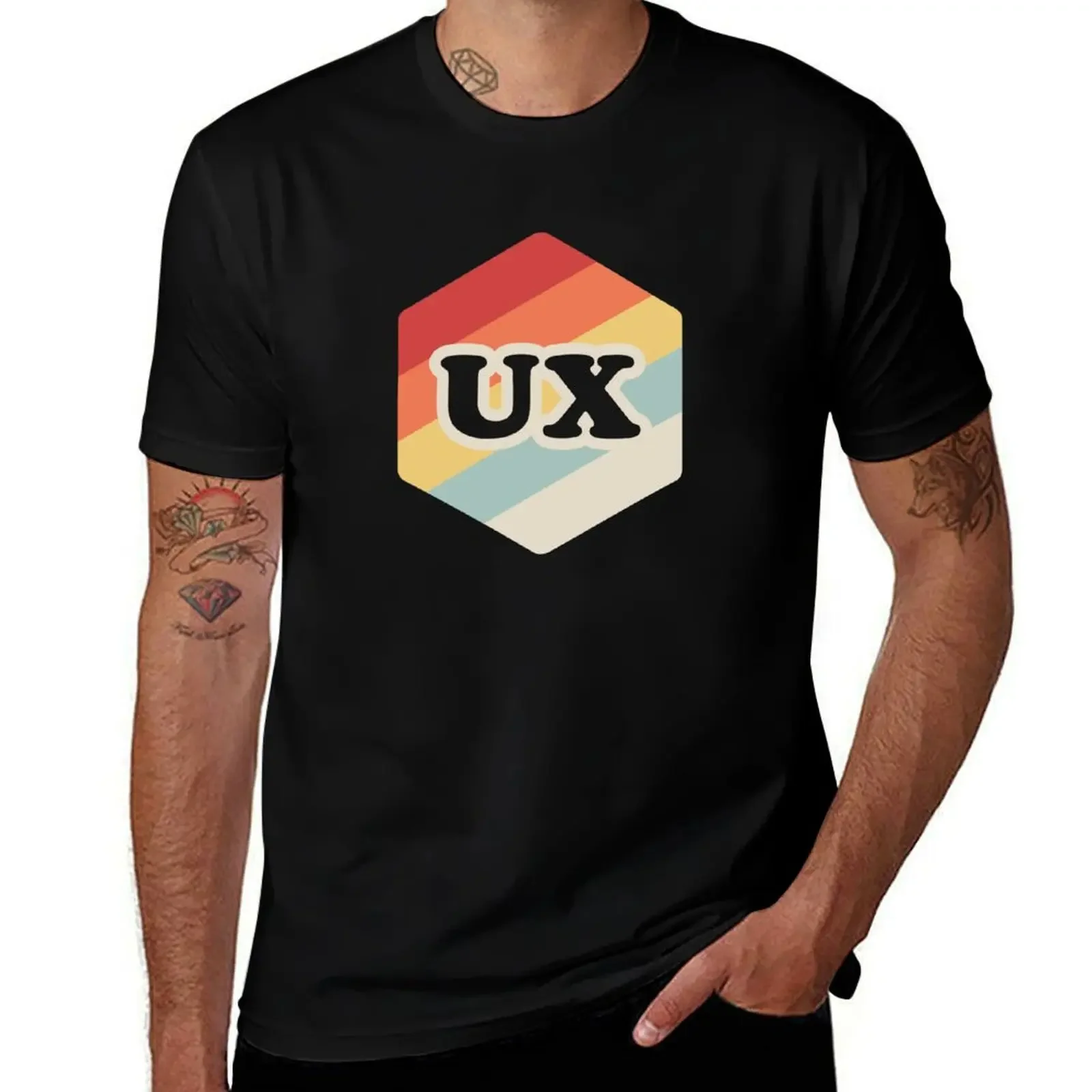 User Experience Designer / Interface UX Designer T-Shirt Anime t-shirt oversized graphic tee plain men workout shirt