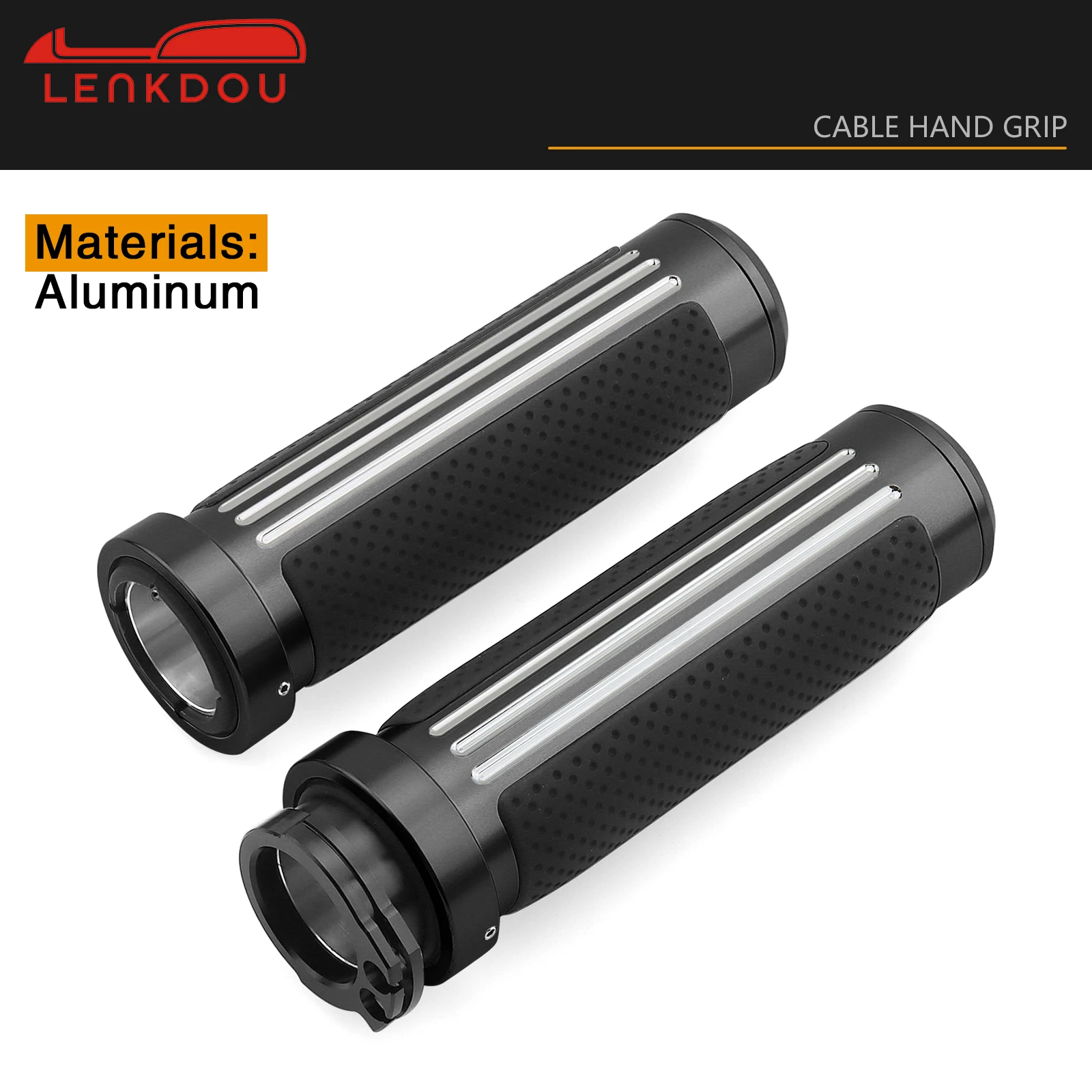Motorcycle Throttle Cable Handlebar Grip Fit For Harley Dyna FXD/B/L/F Softail FLS/S/T Touring FLHRS/I XR XL VRSC
