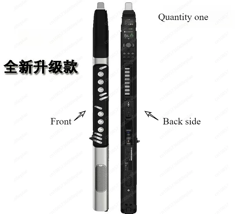 New EWI Electronic Wind Instrument, Saxophone Style Beginner Wind Controller  Portable for Practice