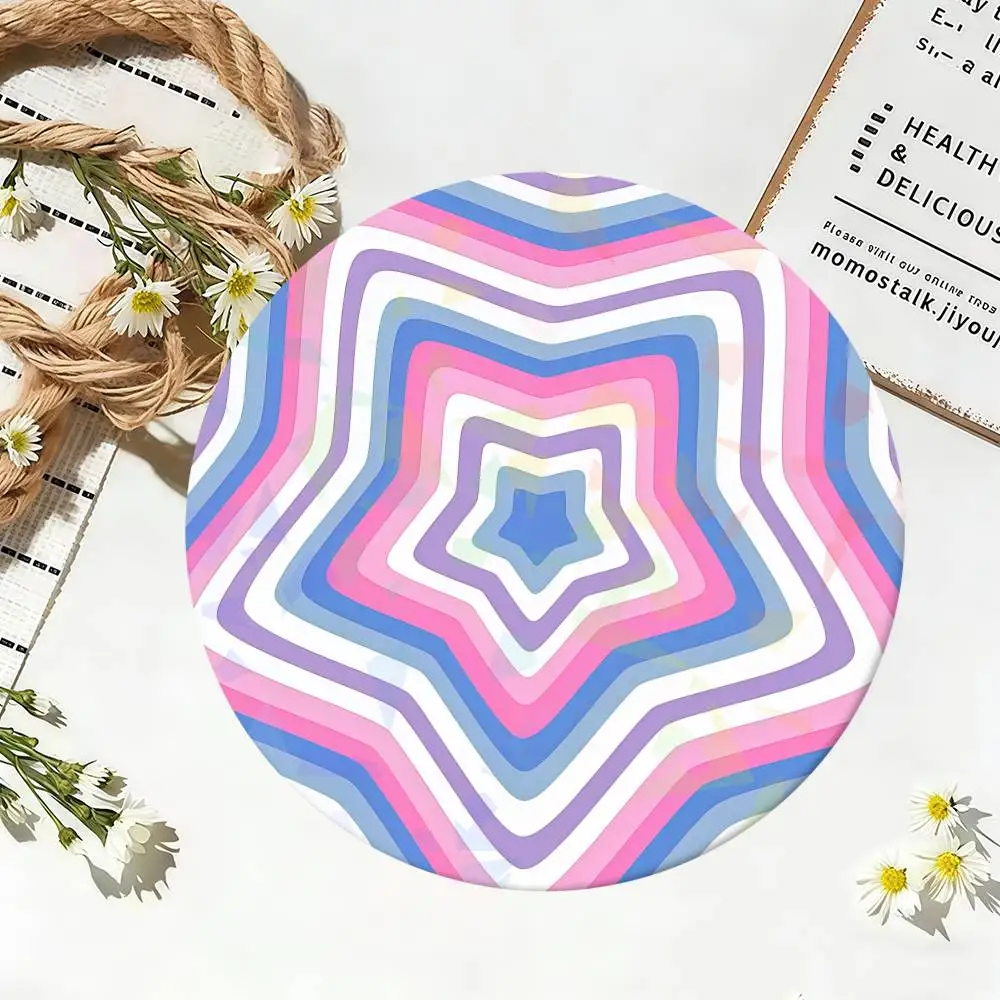 Pink Lines Badges Button PinsBrooch Creative Badge Clothes Backpack Jewelry Gift For Kids Friends