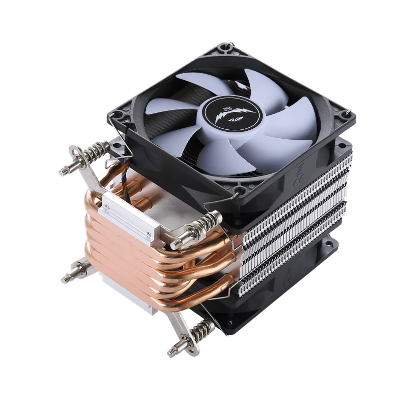 Imagem -05 - Copper Tube Cpu Cooler Tubos de Calor Pin 4pin Pwm Rgb pc Silencioso Lga 2011 Centímetros Ventilador Parafuso Servidor de Fixação X79 X99 e3 e5