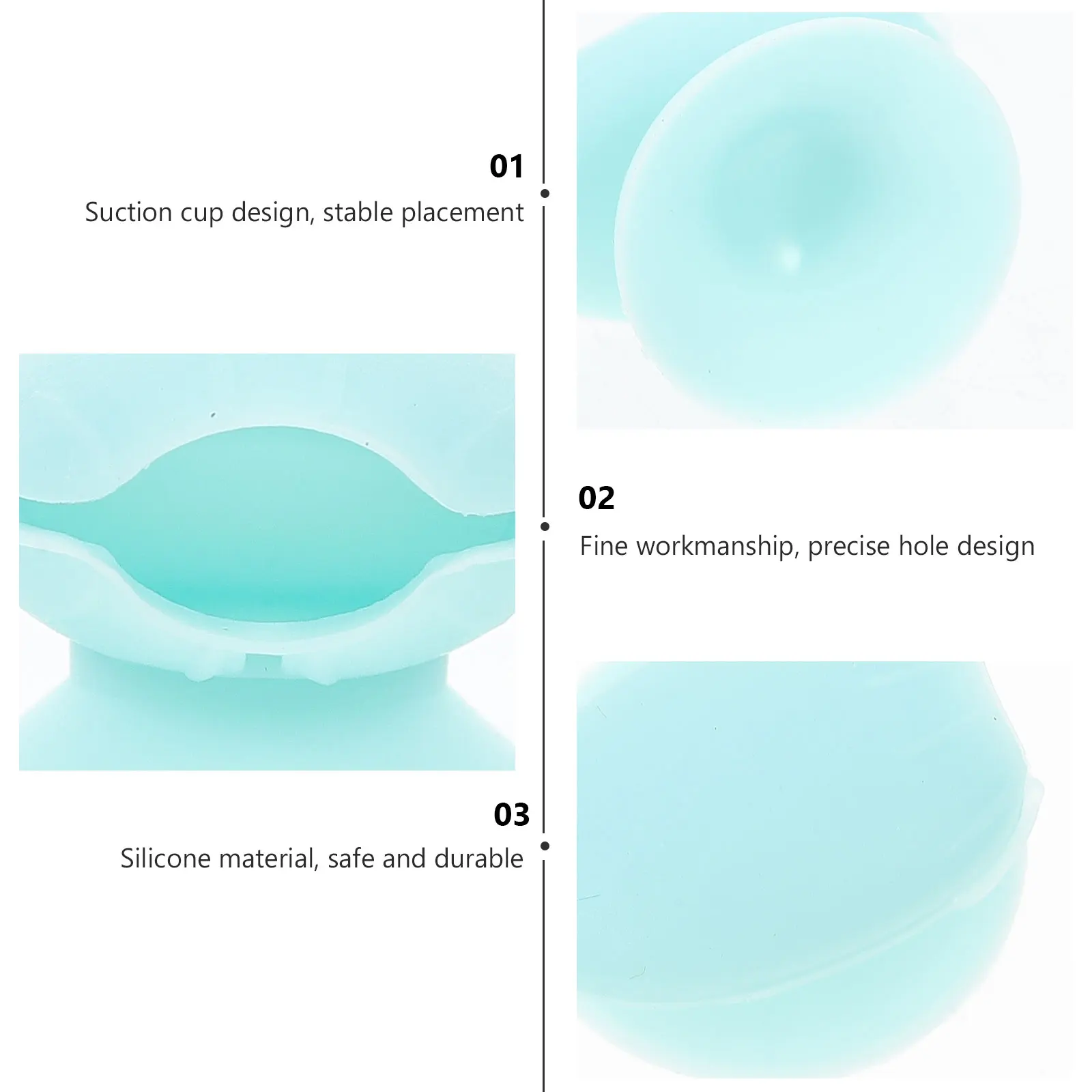 

10pcs Silicone Brush Covers Lip Balms Brush Protector Anti-Lost Makeup Bag Travel Holder Suction Cup Storage Caps For Lip Mask