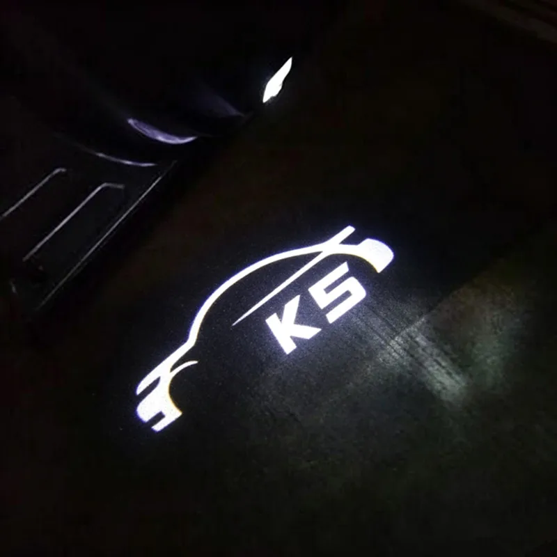 2PCS LED Car Door Welcome Ghost Shadow Warning Light For KIA K5 First Gen 2010-2016 OPTIMA TF (Third generation) 2010-2015
