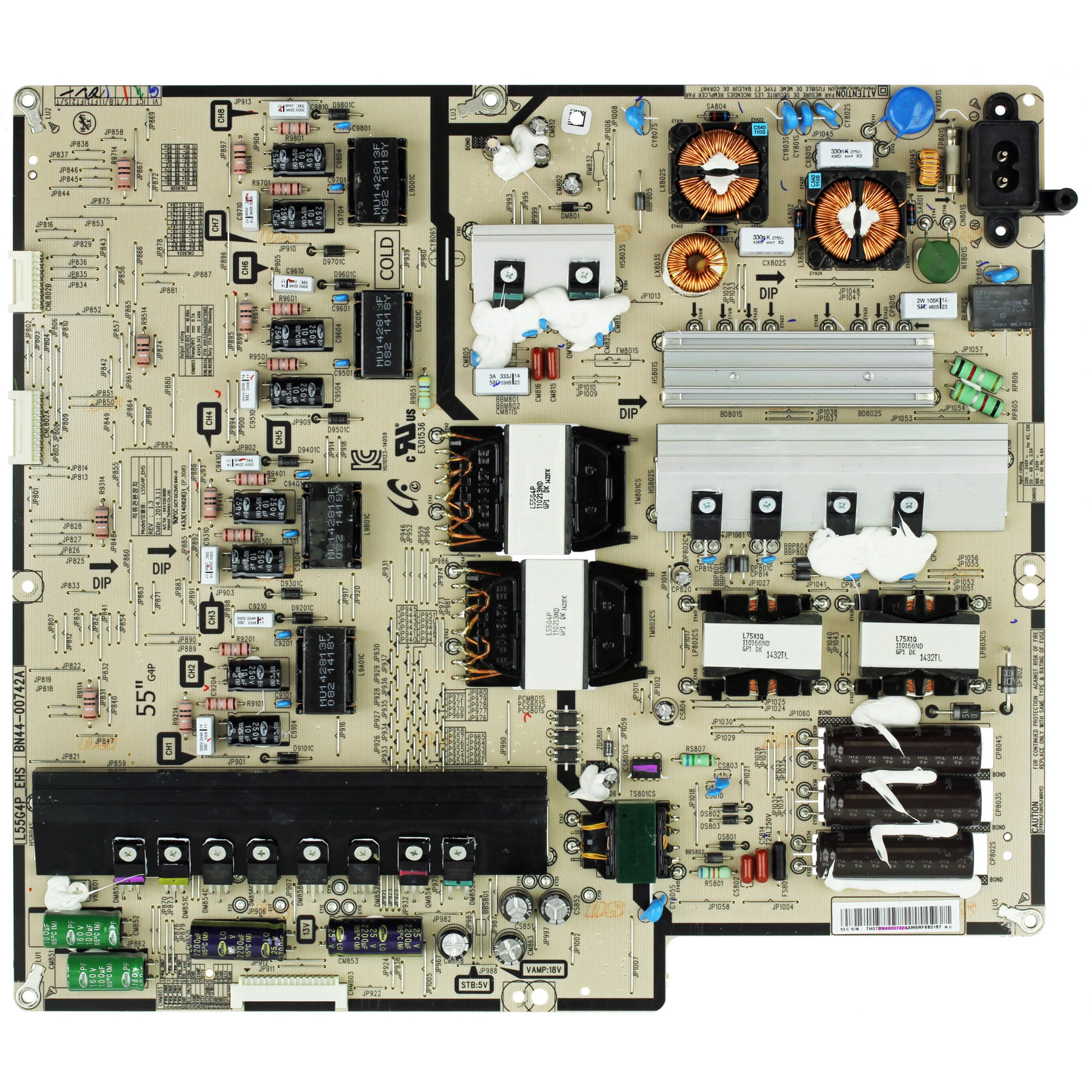 

Совершенно новая планшетовая плата BN44-00742A l55g4p _ EHS HU10123-14059 для телевизора UE55HU7500 UN50HU8550F UN55HU8500F UN55HU8550F 50/55