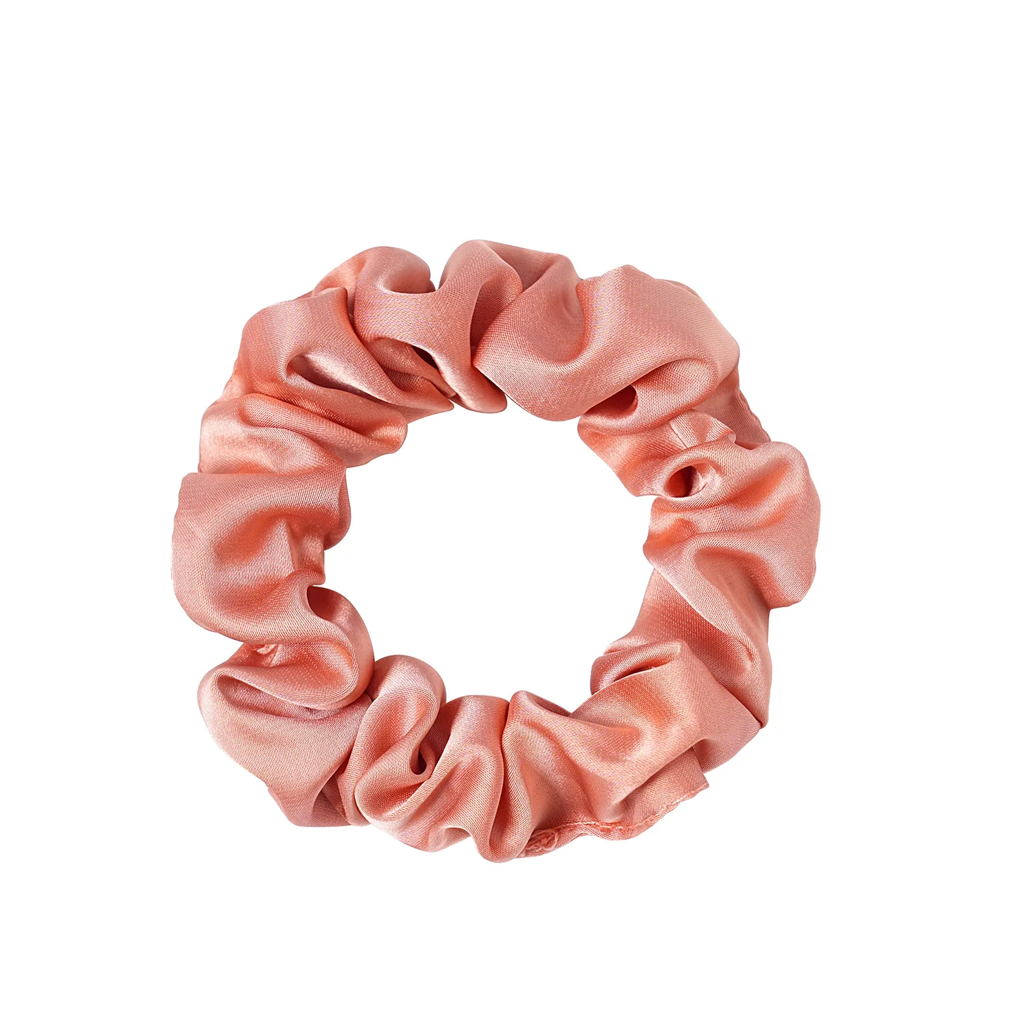 2pcs 100% reine Maul beers eide Haar Haar gummis einfarbige Haar gummis Frauen große Haar bänder Haarschmuck dünne Haar gummis – Detail 6