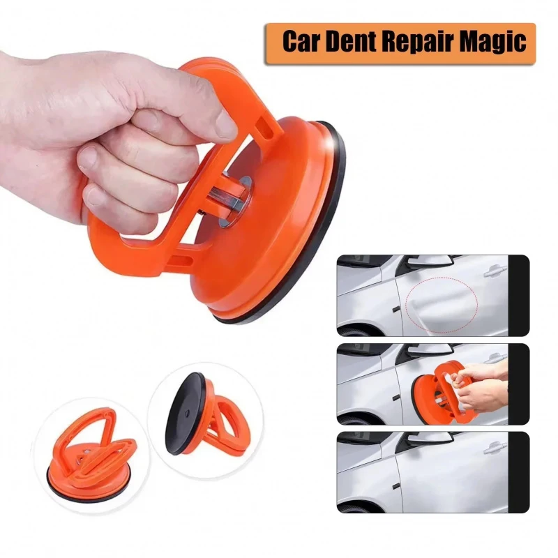 

1/2/4pcs Mini Car Dent Repair Universal Puller Suction Cup Bodywork Panel Sucker Remover Tool Heavy-duty Rubber For Glass Metal