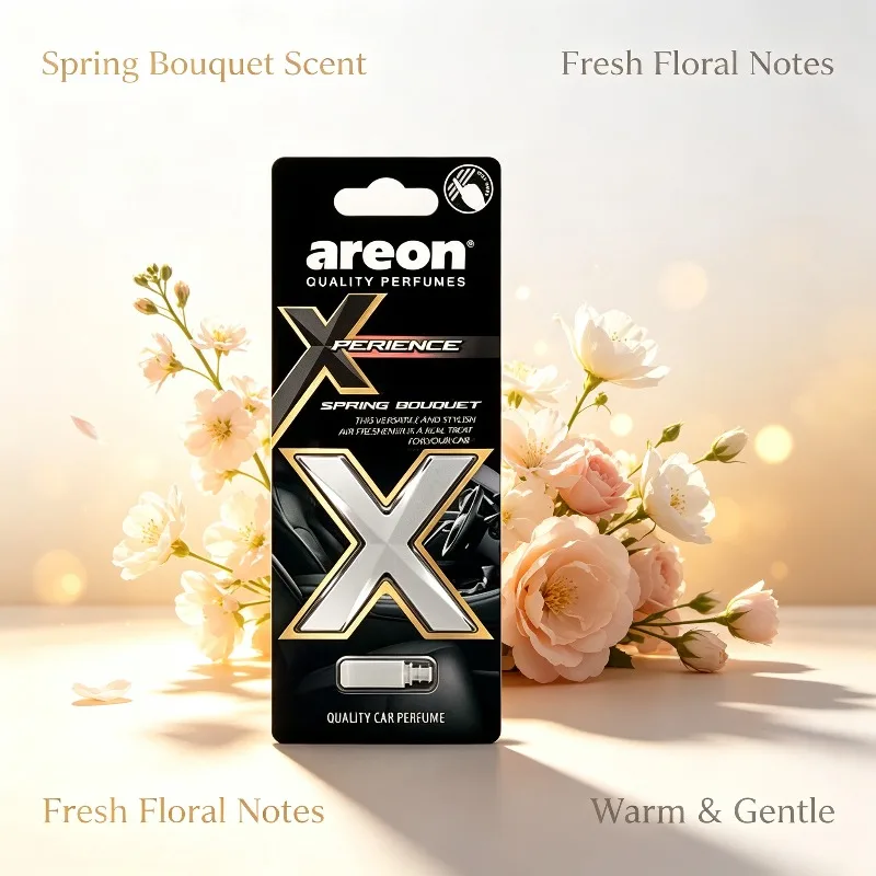 Spring Bouquet Scent Hanging Car Paper Fragrance Ornament