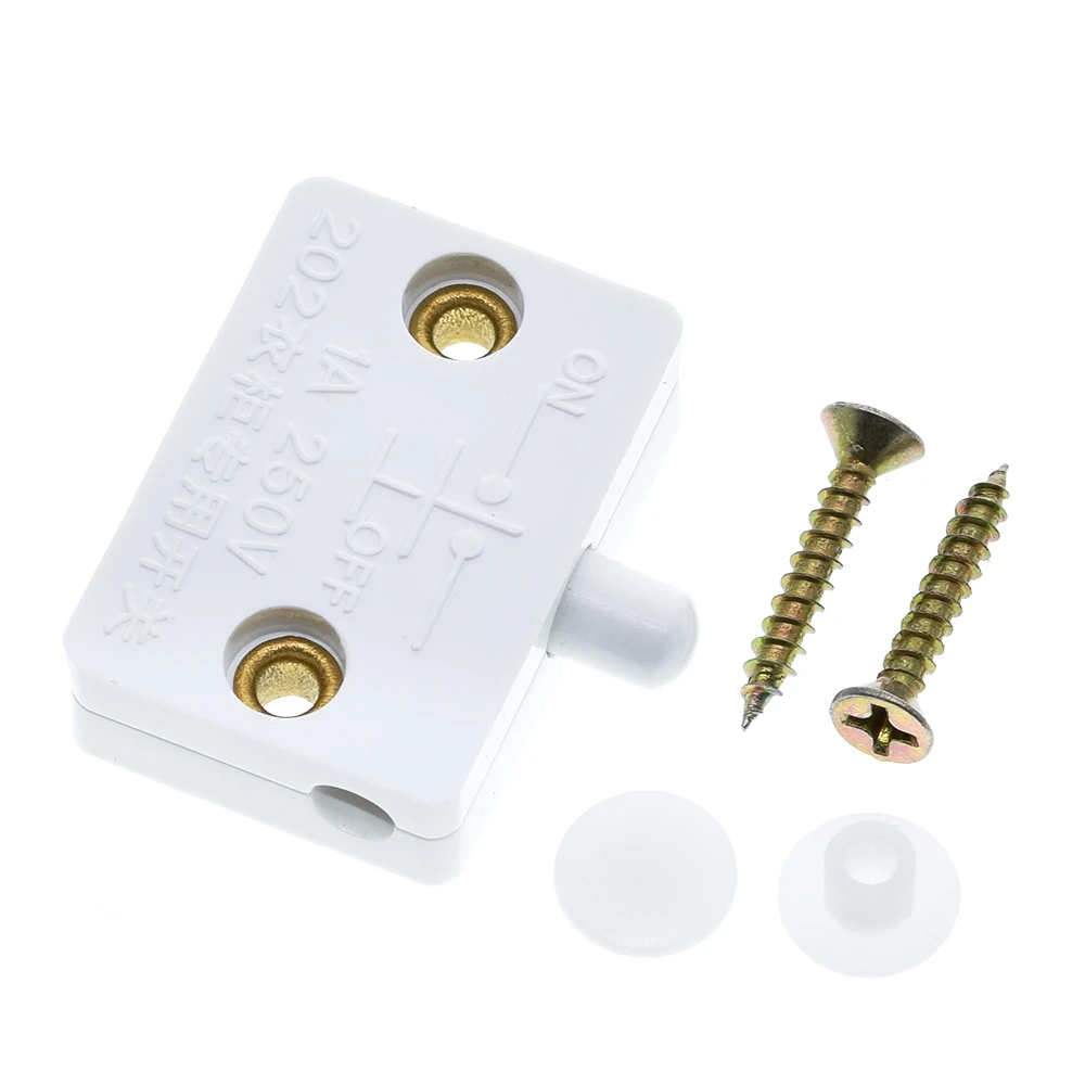 Closet Cabinet Light Switch Automatic Reset Switch Household Cabinet Door Control Switch Wardrobe Light Switch For Smart Home