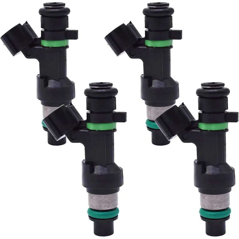 4Pcs Fuel Injectors 16600-EN200 For Nissan Cube 2009-2014 NV200 2013-2017 Sentra Versa 2007-2012 1.8L 2.0L 16600EN200 FBY2850