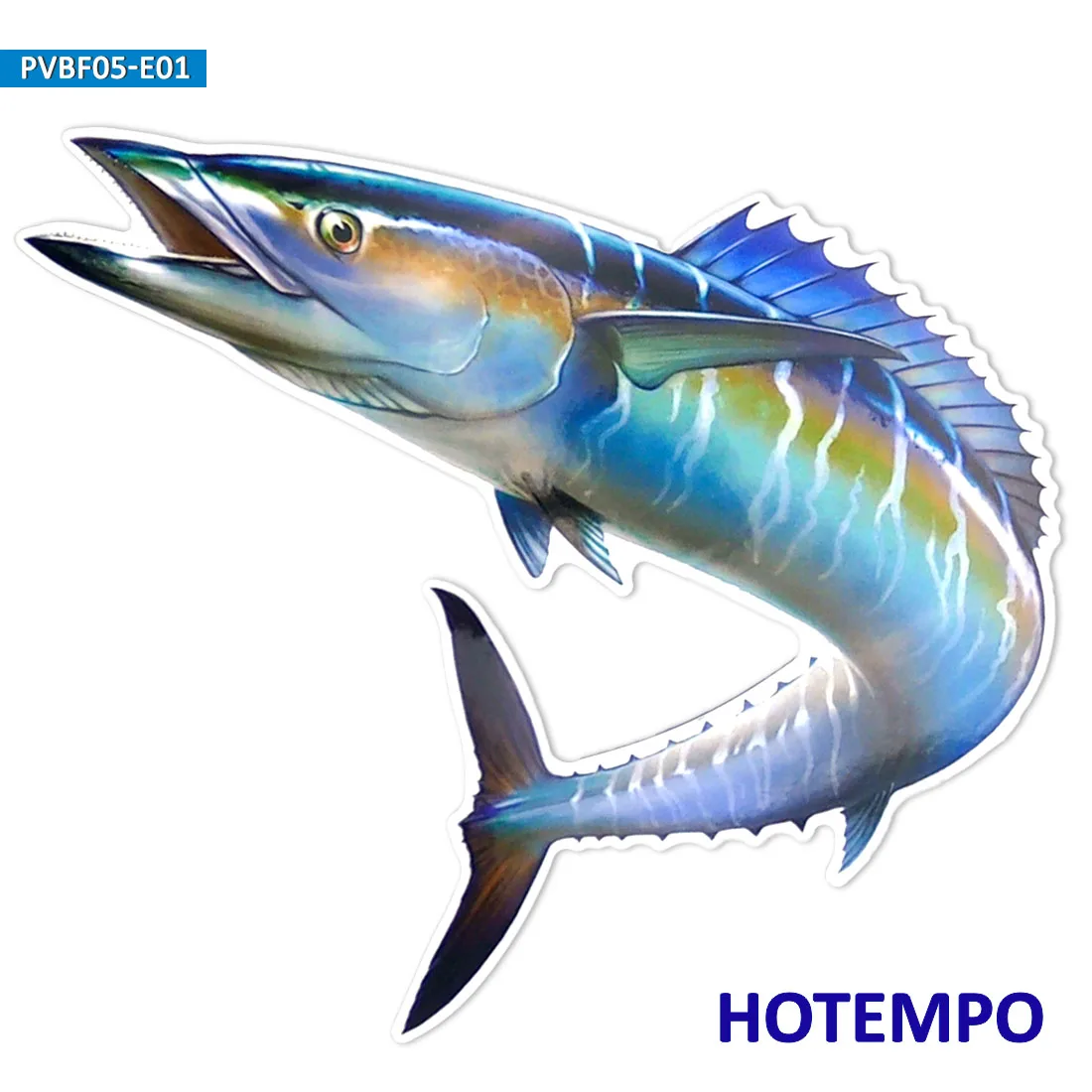 20cm 7.87 인치, 큰 크기 바다 물고기, 참치, 도미, 농어, 방수 스티커, 어부, 노트북, 수하물, 보트, 오토바이, 스케이트 보드, 벽, 유리, 자동차 스티커  Best5