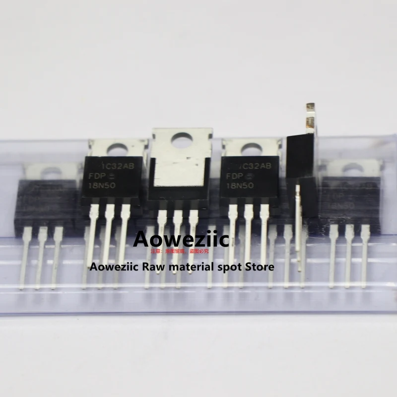 Aoweziic 2017+ 100% New Imported Original  FDP18N50  18N50 TO-220  N Channel Field-Effect Tube 500V 18A