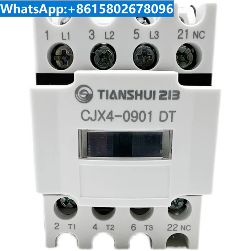 

Original Tianshui contactor CJX4-0901DT 0910DT elevator silent AC/DC dual purpose 110V220V