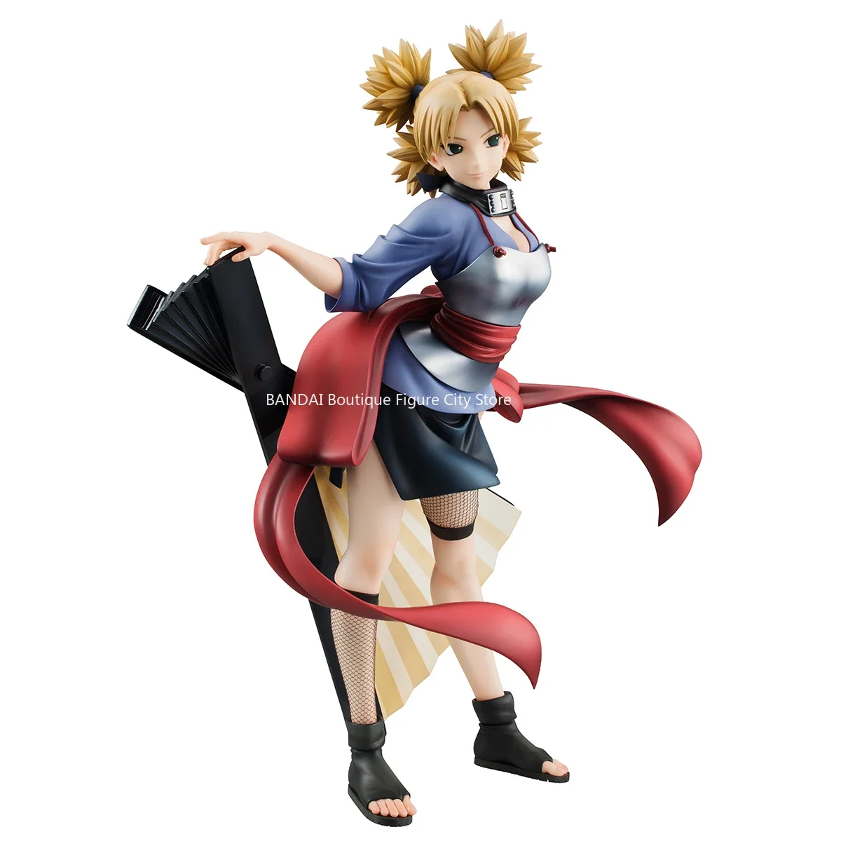 Brand New Spot Bandai Genuine Naruto Mega House Series G.E.M. Temari 2024 reprint action figure model collection gift