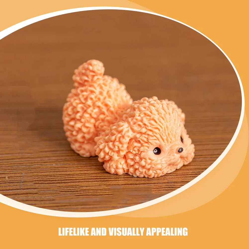  12 Pcs Micro Landscape Resin Ornaments Cartoon Cake Decorations Animal Simulation Statues