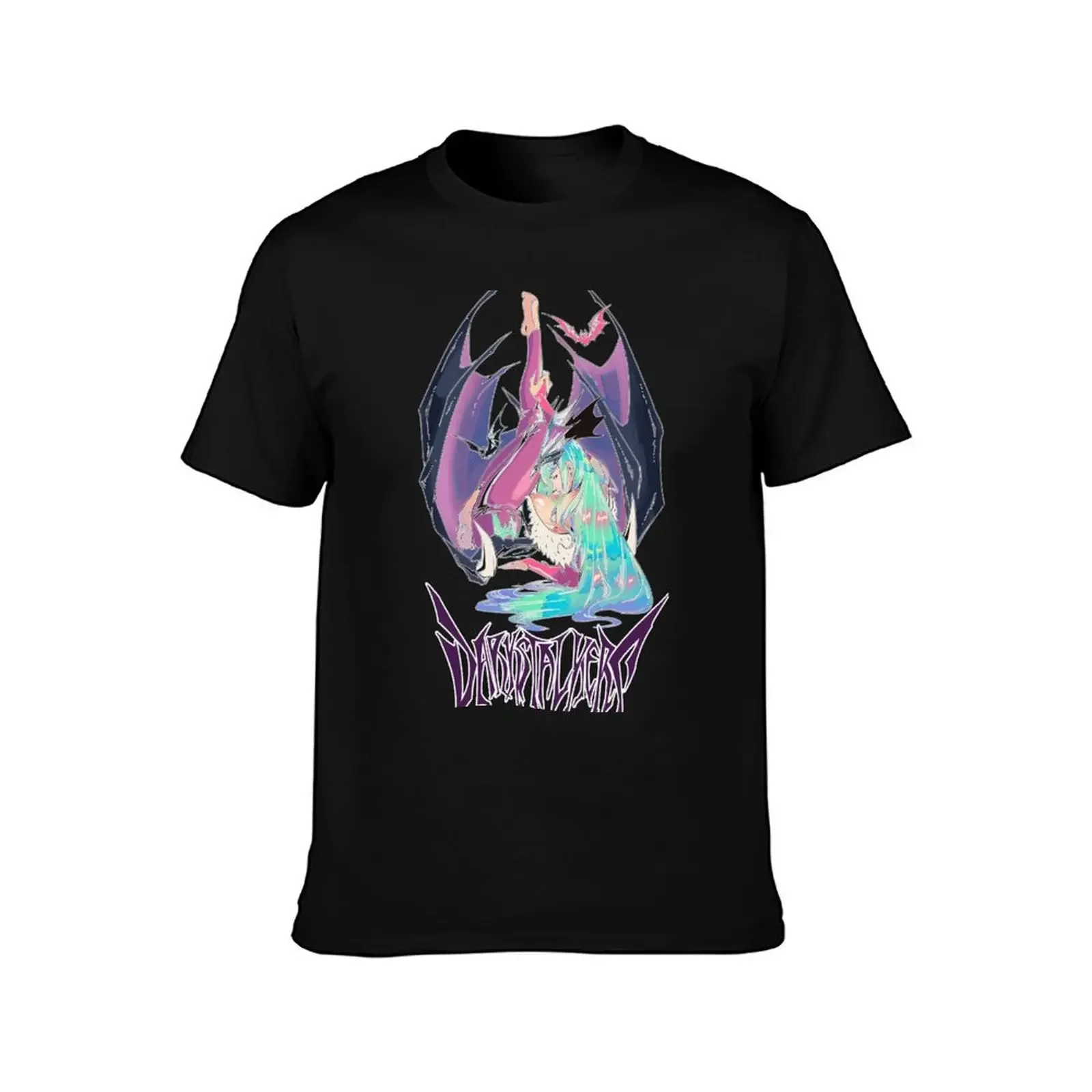 morrigan aensland darkstalkers T-Shirt Aesthetic clothing blue lock black t shirts for men