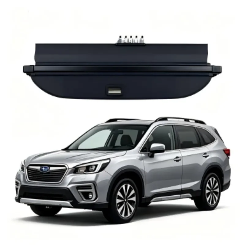 Cargo Cover Trunk Privacy Shade Rear Security Partition Anti-Theft Shield Organizer for Chevrolet Seeker Trax 2023-2024