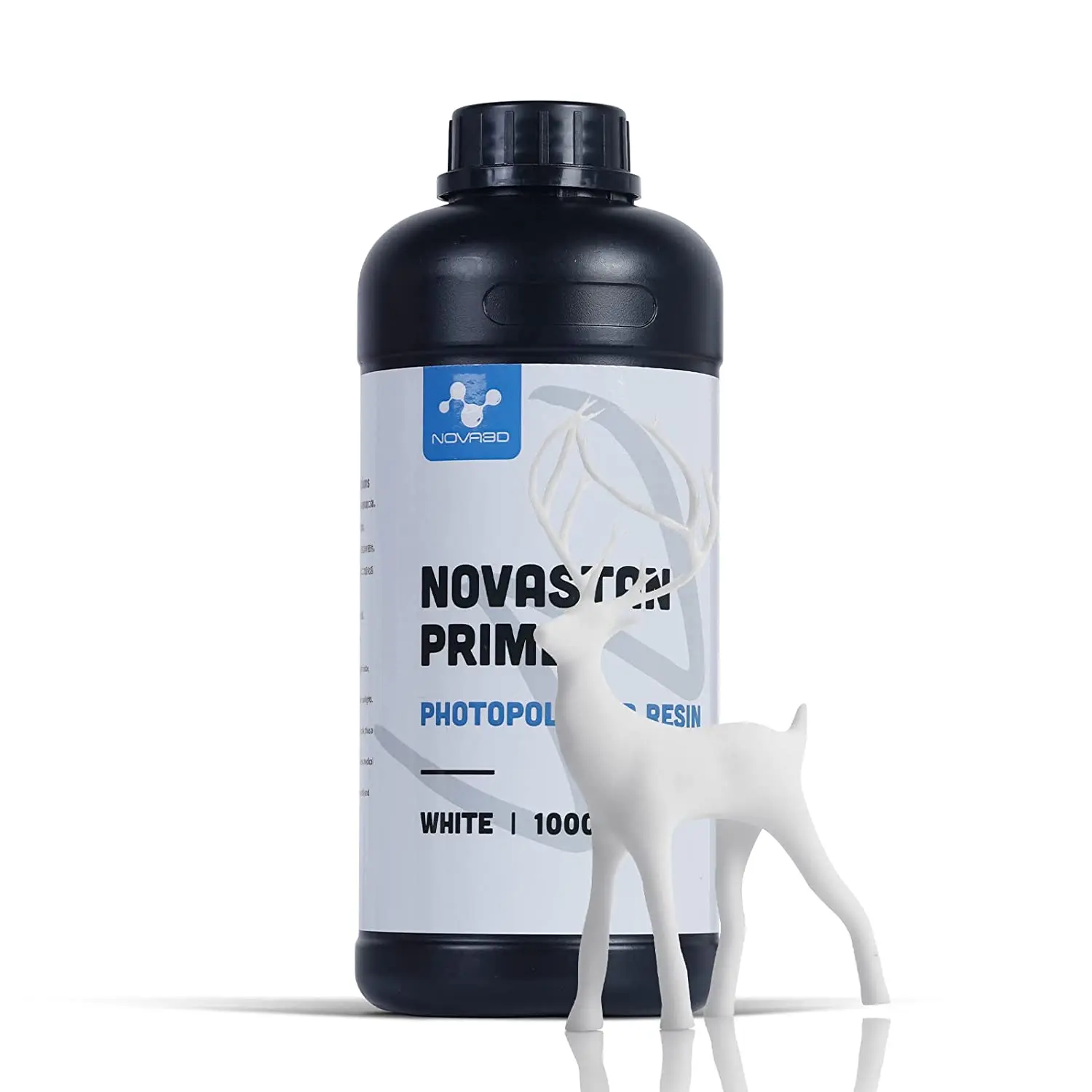 

NOVA3D UV resin Liquid Standard Photopolymer Resin For LCD 3D Printer For LCD 3D Printing Material 1kg Black Grey White