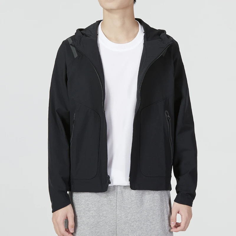 

Under Armour Men's Woven Hooded Jacket Unstoppable Jacket Loose Casual Fashion Sports Casual Jacket Top 1370494-001