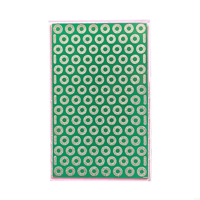 02DB Diamond Hand Pad Sanding Block Glass Grinding Polishing Pad Sanding Block Foam Backing for Marble Tile Ceramics