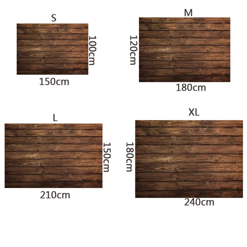 Brown Wood Floor Texture Backdrop Theme Photography Kids Vinyl Background Photo Backdrop for Photo Studio Decor Supplies