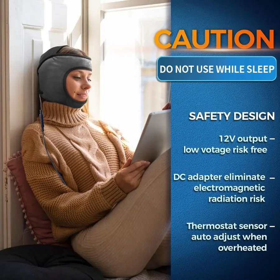 

Электрическая грелка TMJ для боли в челюсти, влажное нагревание для снятия изоляции TMJ с 3-мя настройками температуры и 5 настроек таймера, супермягкая маска для лица с подогревом