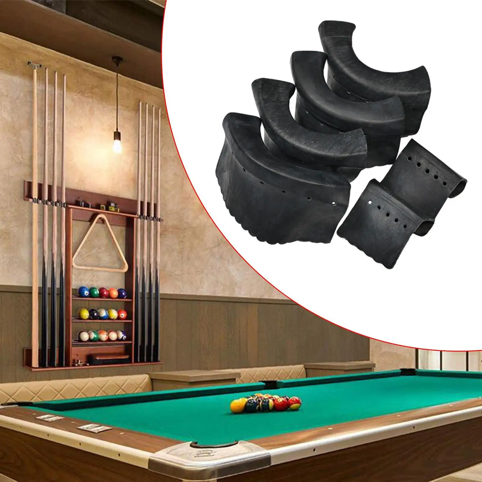 Billiard Hole Liners Set Accessories for Club Competition Every Enthusiasts