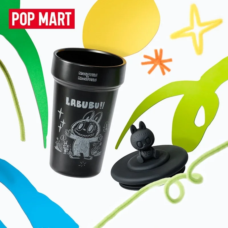 

POPMART THE MONSTERS 10Th Anniversary Series Ceramic Cup LABUBU Blind Box Toy Anime Figure Surprise Mystery Box Dolls Girls Gift